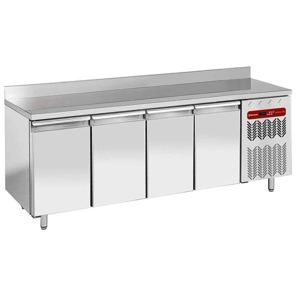 Table congélation murale DIAMOND 760L - Congélateur ventilé 4 portes