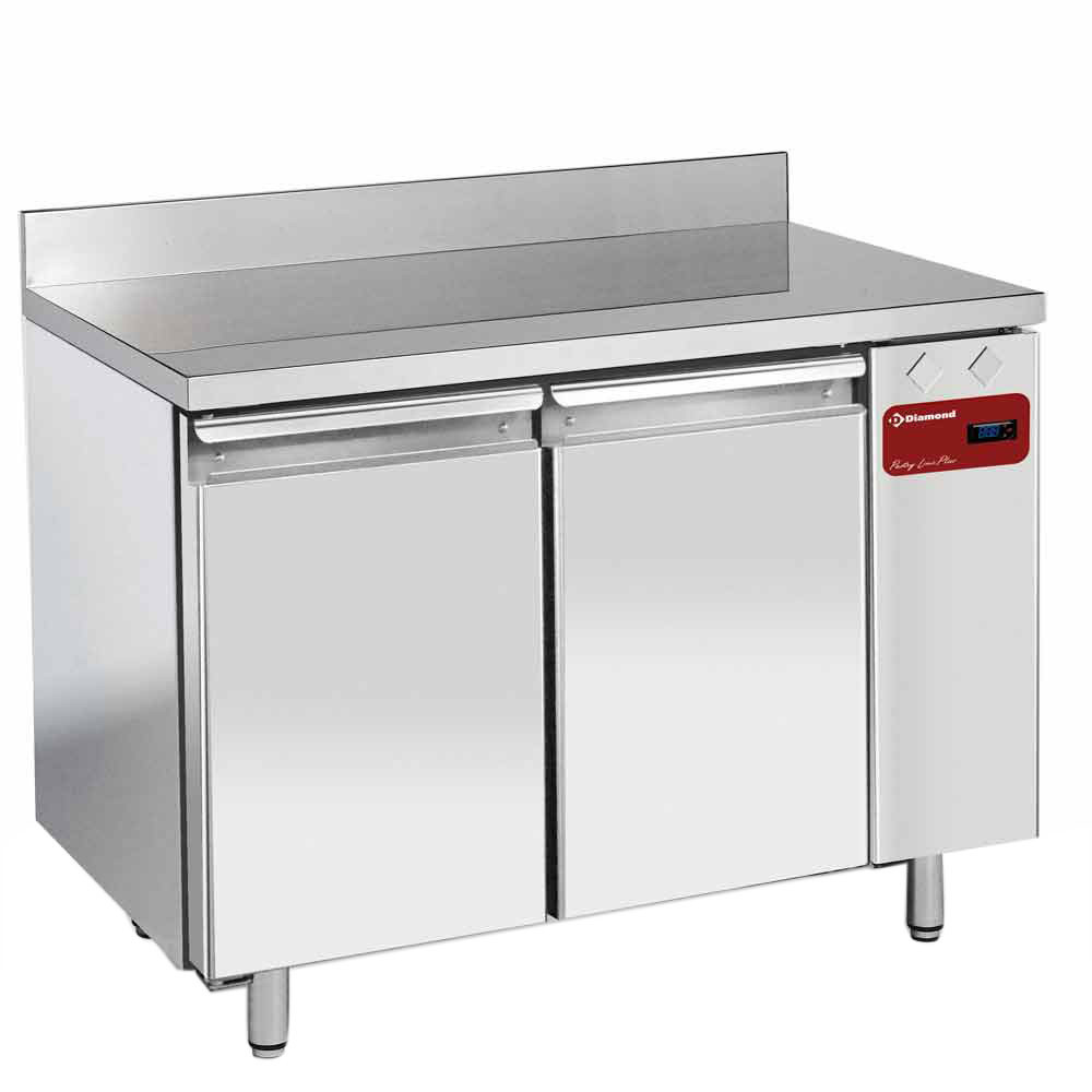 Table de congélation murale DIAMOND TS2B/HA - 260L ventilée 2 portes