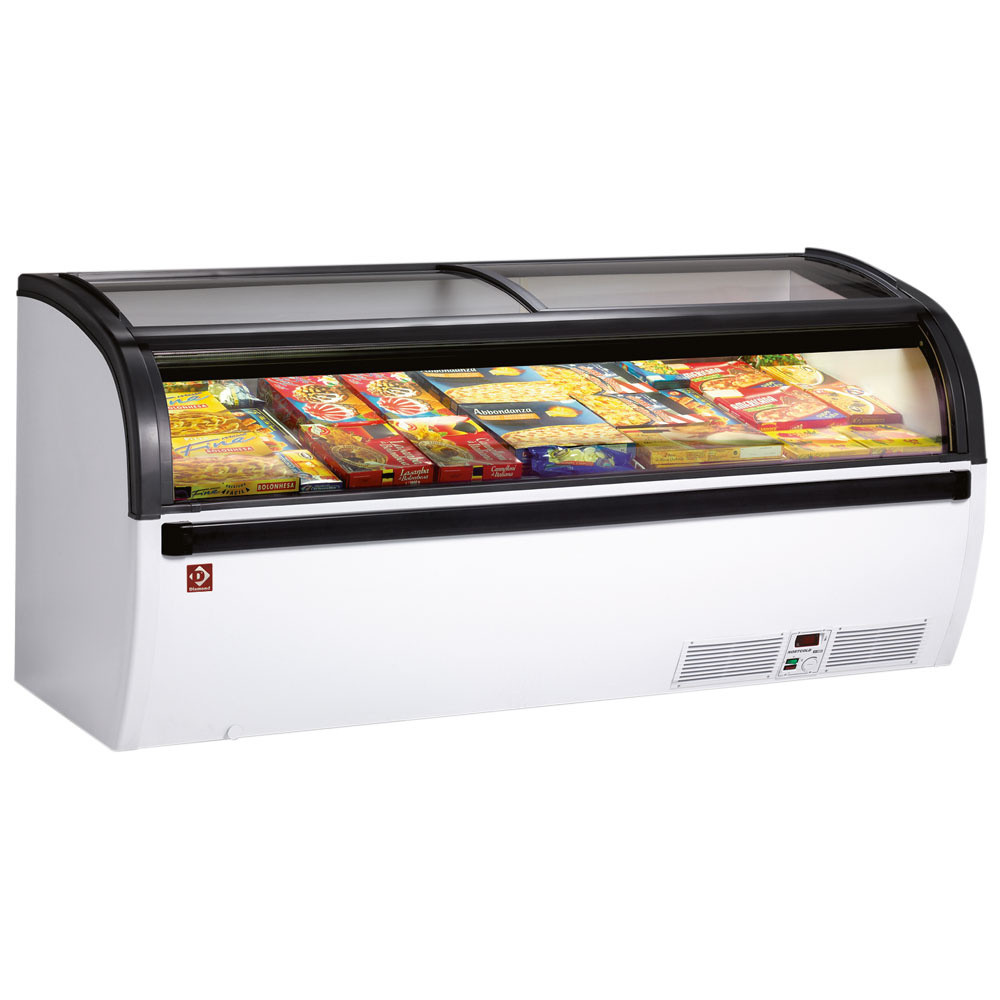 Conservateur panoramique DIAMOND - Vitres coulissantes pour surgelés