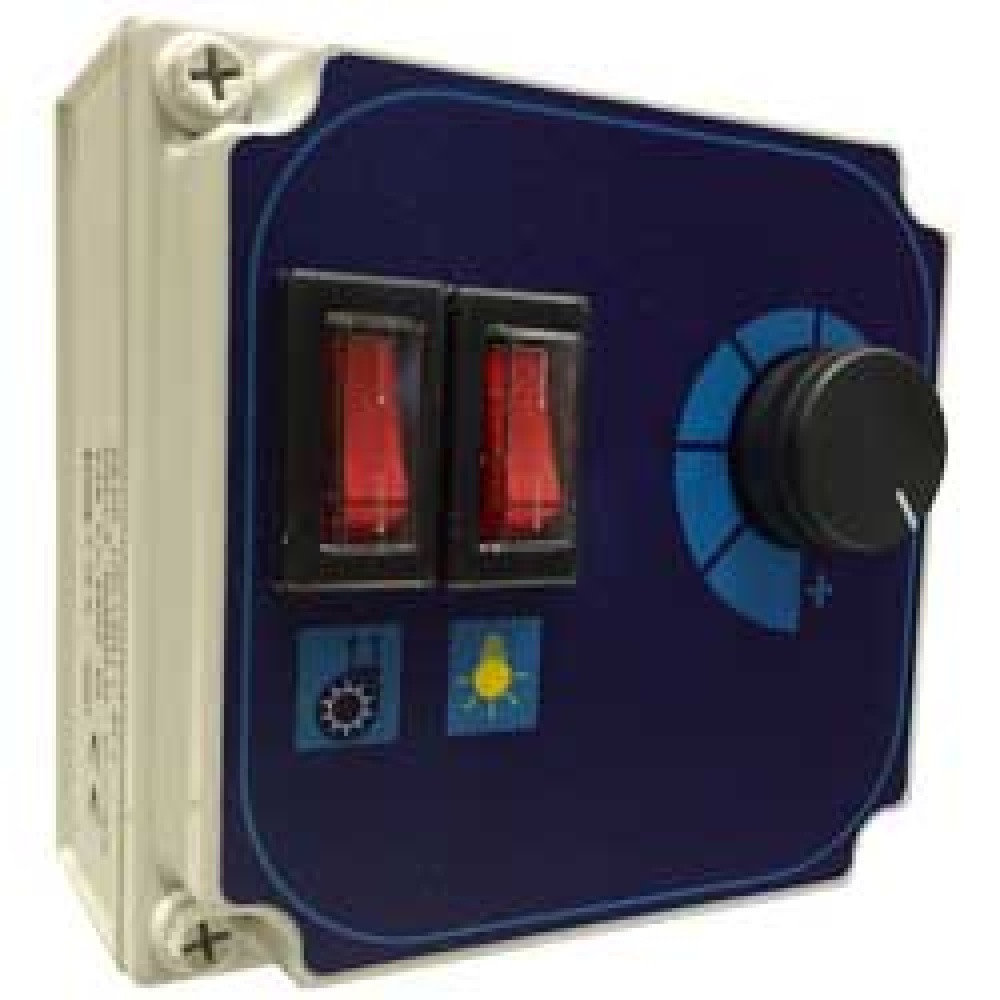 DIAMOND VM-1 : Variateur vitesse avec interrupteur LED pour hottes pro