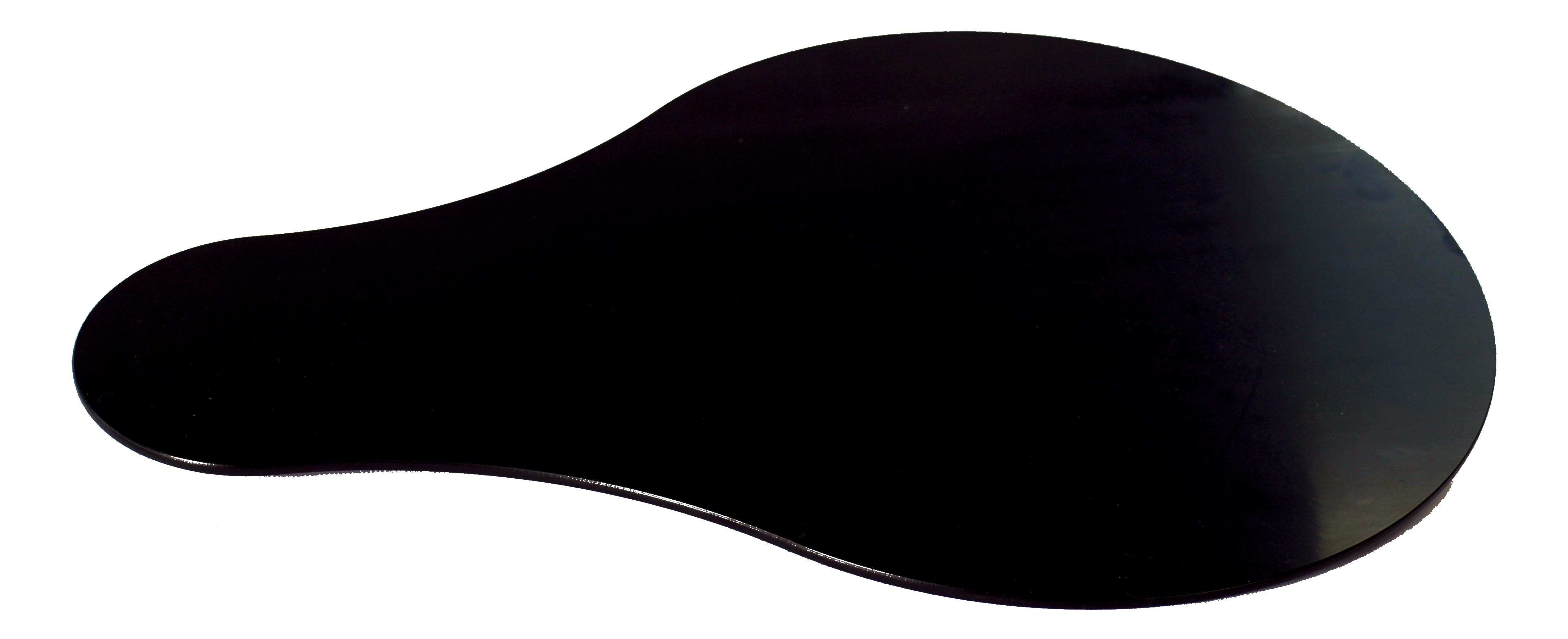 Palette à jambon L2G - Polyéthylène noir professionnel pour cuisine