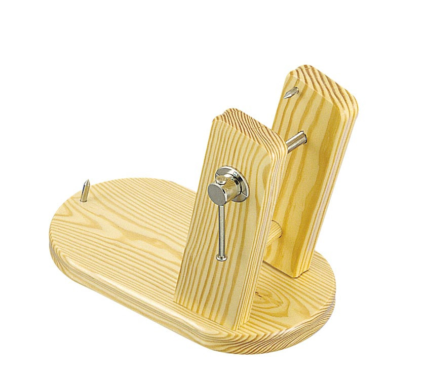 Serre-jambon L2G pin naturel - Poignée ergonomique pour tranchage