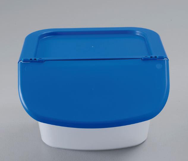 Couvercle blanc pour conteneur universel L2G - Levée des pâtons