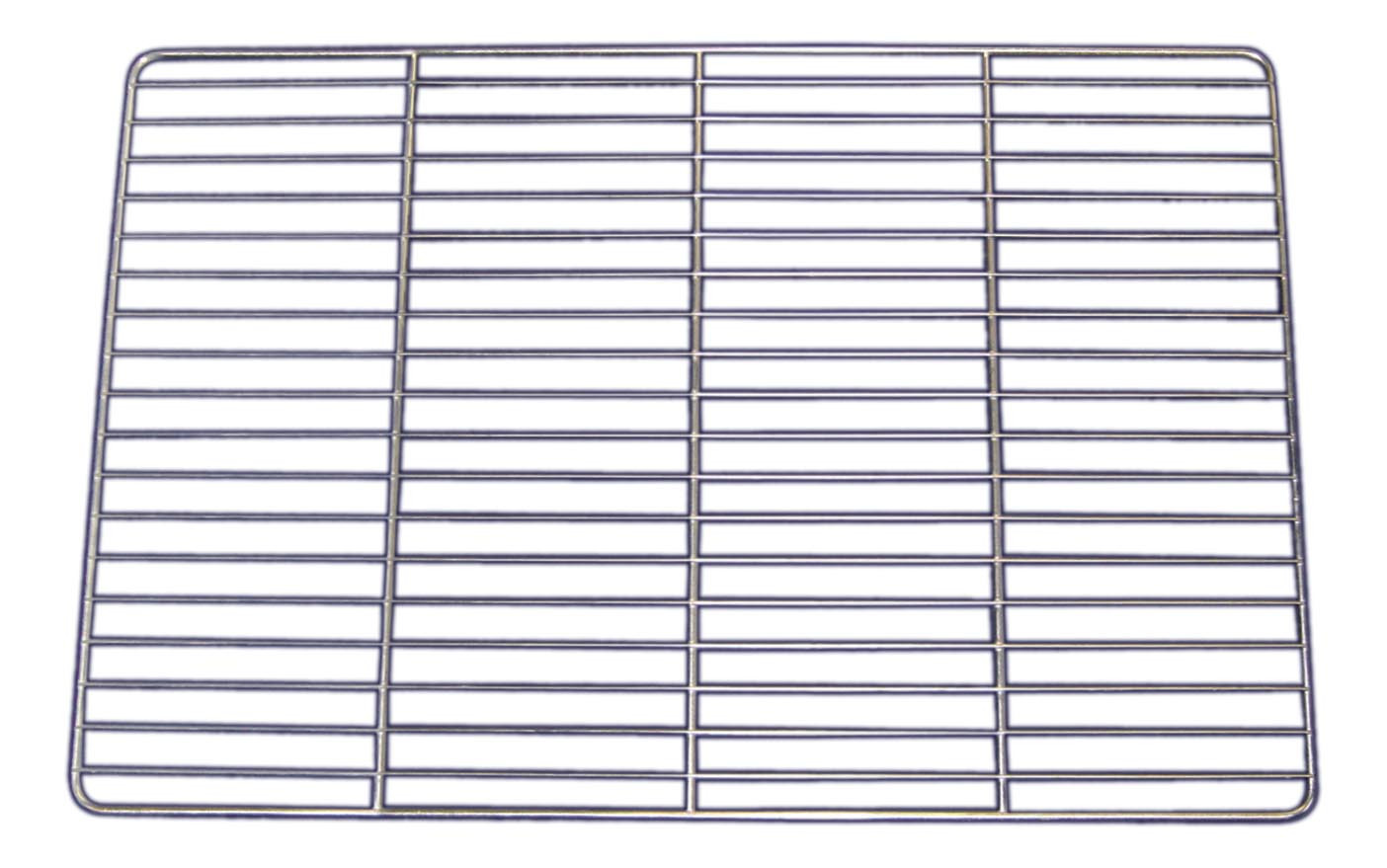 Grille inox 600x400 mm L2G - 18 fils pour boulangerie professionnelle