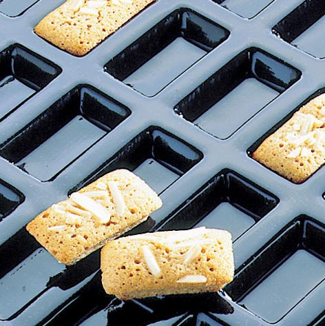 Moule Flexipan L2G pour 24 financiers - Antiadhésif sans graissage