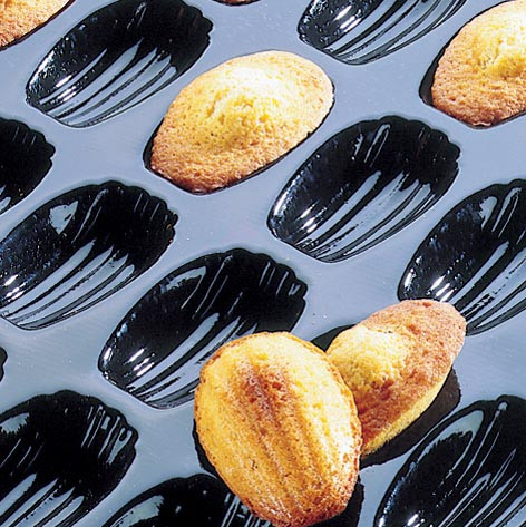 Moule Flexipan L2G pour 40 madeleines - Antiadhésif sans graissage