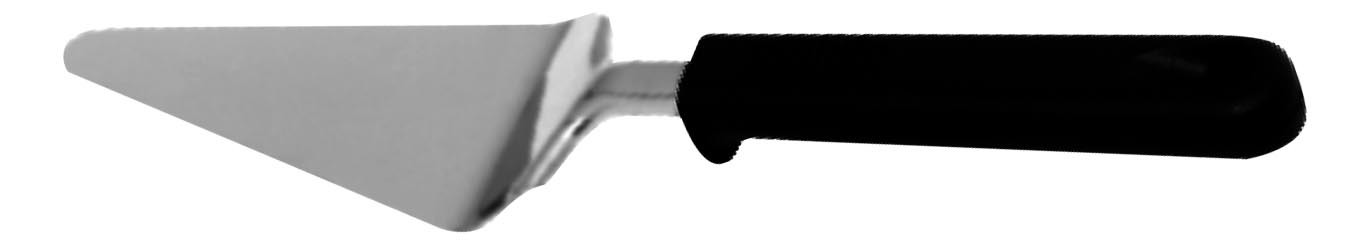 Pelle à tarte inox 26cm L2G - Poignée ergonomique pour service élégant