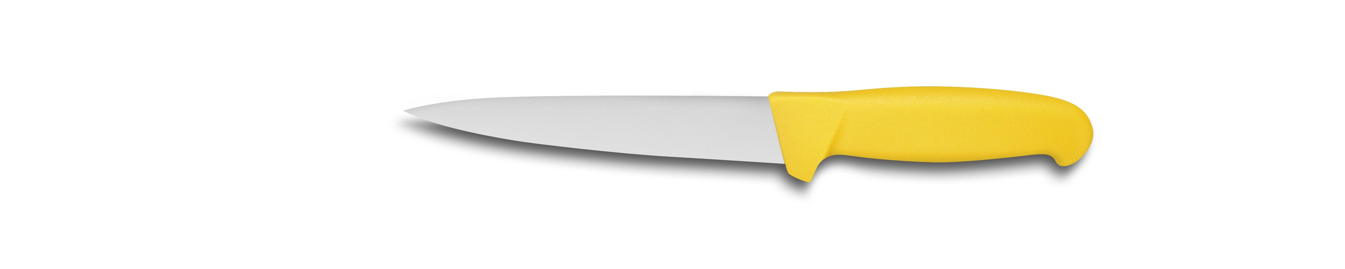 Couteau à Munster L2G 170 mm - Manche jaune ergonomique pour fromage