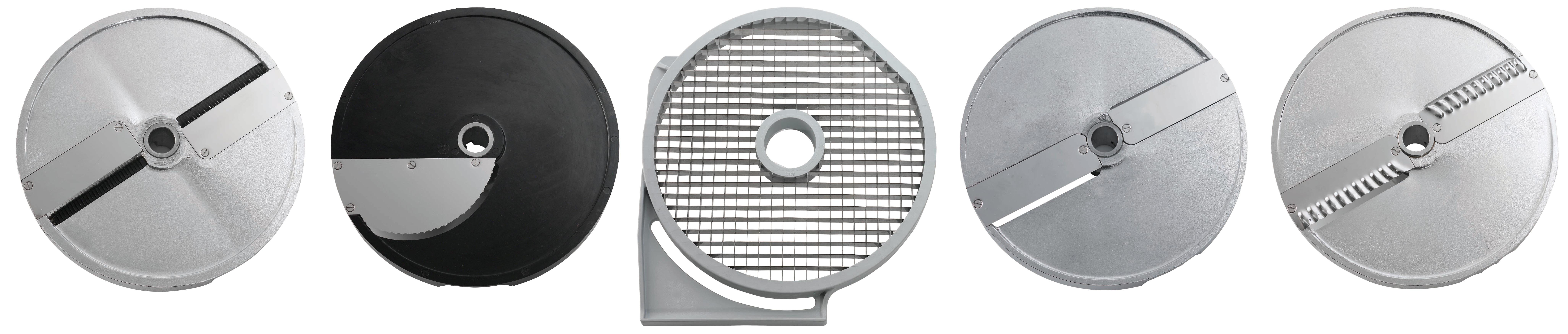 Pack disques L2G pour coupe-légumes - Tranche, râpe, effile, macédoine