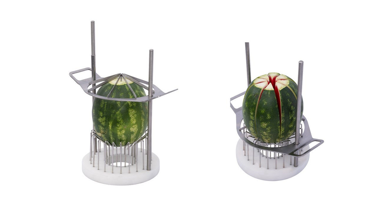 Coupe-Pastèque Manuel Inox L2G - 6 Sections Professionnel