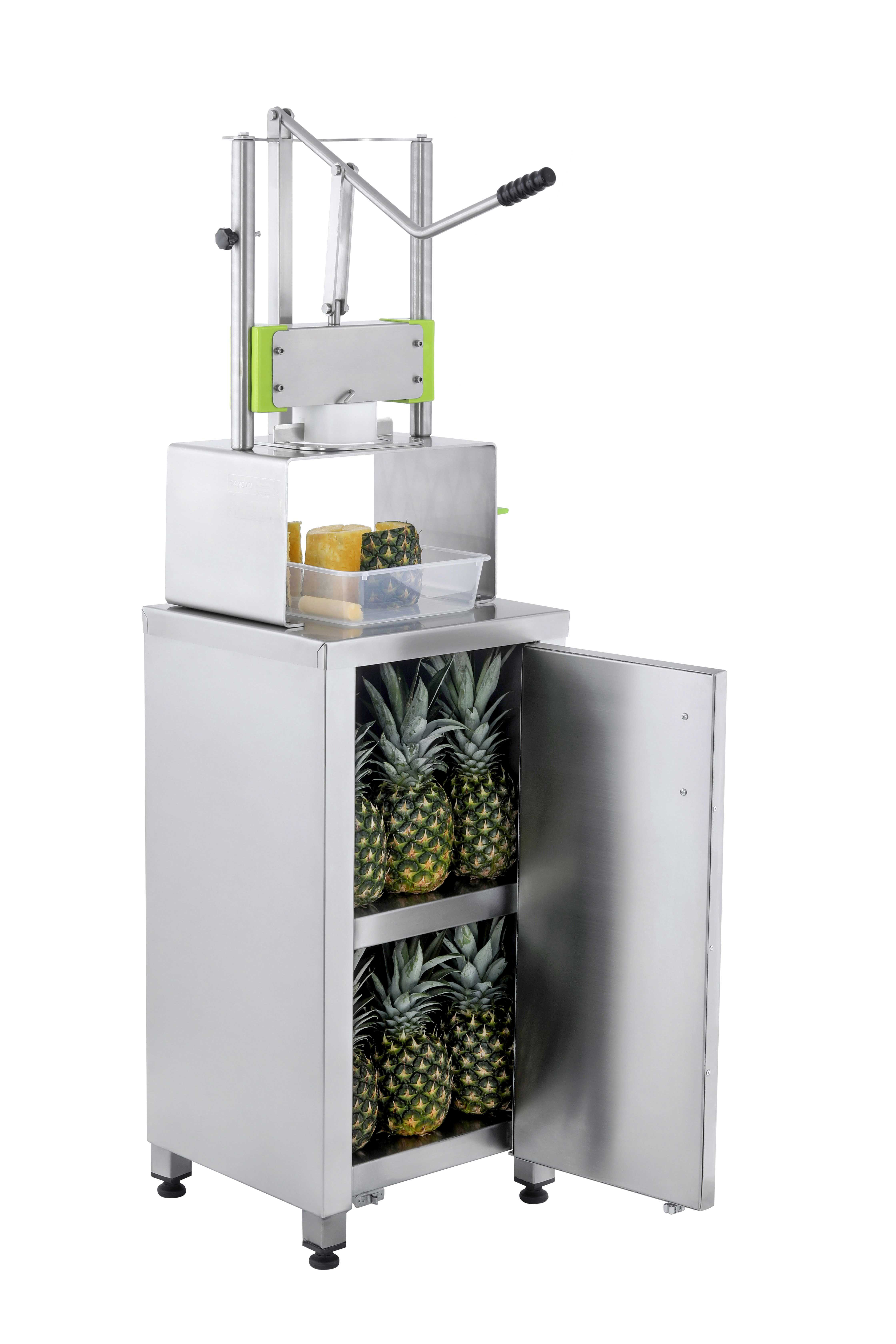 Support pour coupe-ananas L2G 77290 - Support professionnel en inox