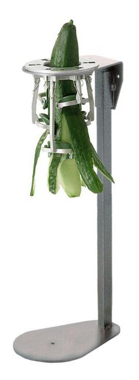 Éplucheur à concombres sur pied L2G - Épluchage professionnel rapide