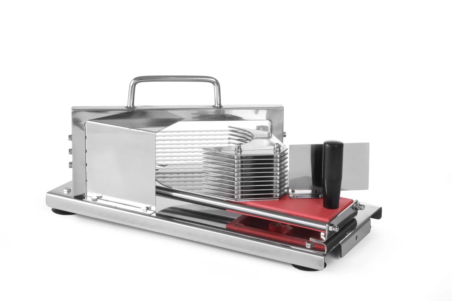 Coupe-tomates L2G : rondelles de 5 mm - Appareil professionnel en inox