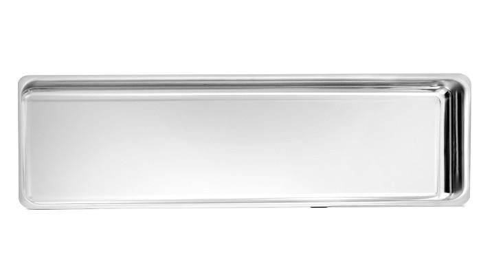 Plat Inox Poli Miroir L2G - Présentation professionnelle alimentaire