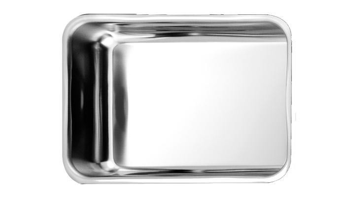 Bac à choucroute L2G 7,5L inox - Pour vitrines réfrigérées pro