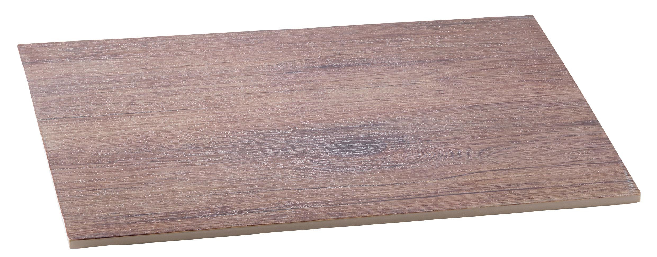 Présentoir Mélaminé Imitation Chêne GN1/4 - L2G - Pour Cuisine Pro