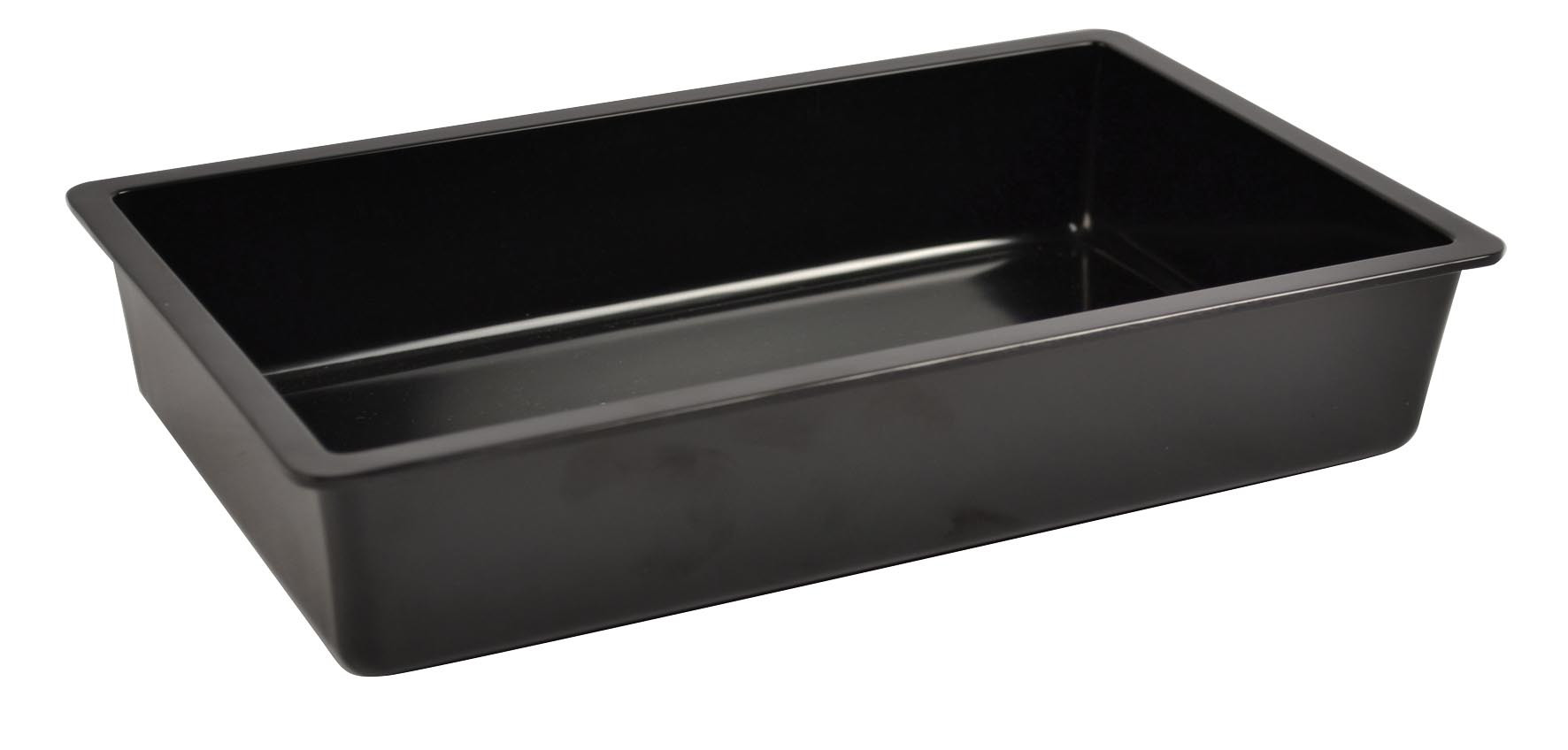 Plat rectangulaire L2G à rebords - Idéal pour service professionnel