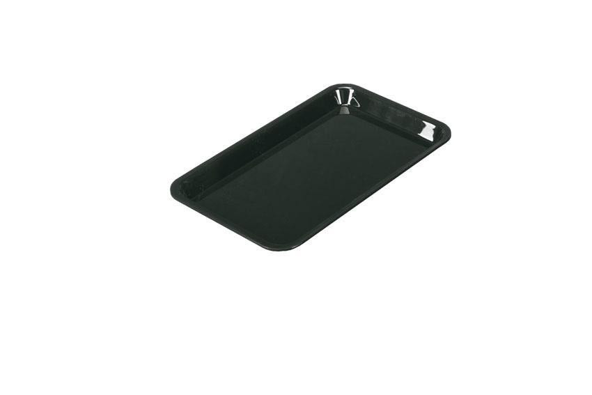 Plat rectangulaire Plexiglas noir GN1/4 L2G - Résistant et lavable