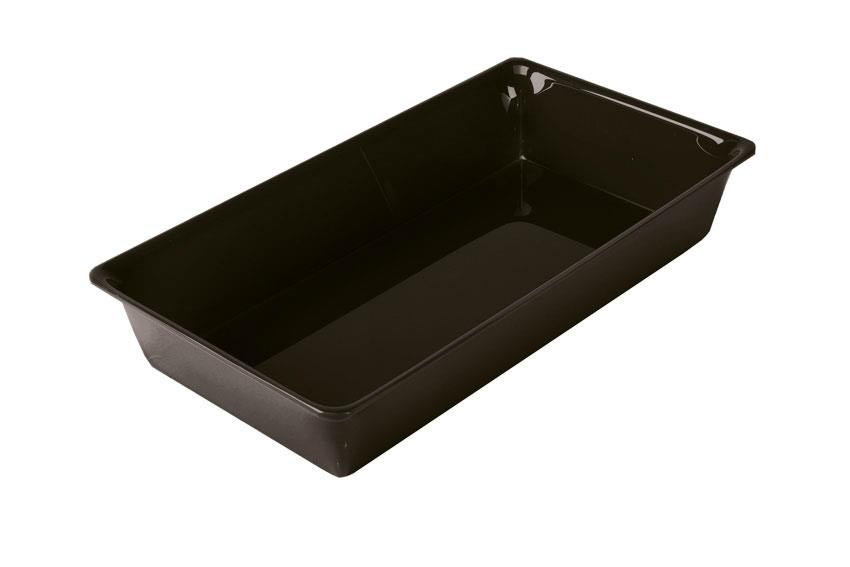 Plat Plexiglas Noir GN4/7 L2G - Pour usage professionnel en cuisine