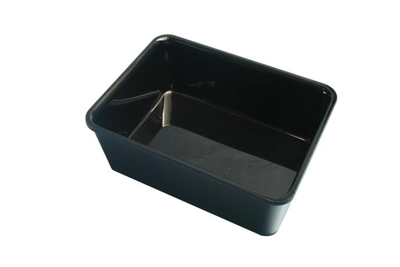 Plateau rectangulaire plexiglas noir L2G - Élégant et résistant