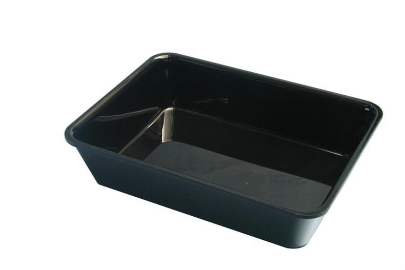 Plateau Plexiglas Noir L2G - Plateau CHR résistant pour restauration