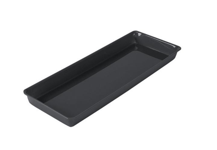 Plat Plexiglas noir GN3/7 L2G - Pour cuisine professionnelle