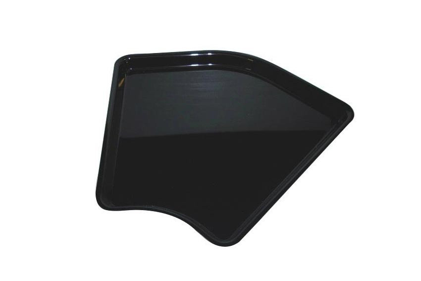 Plat Plexiglas Noir L2G - Angle 135° pour Professionnel de Boucherie