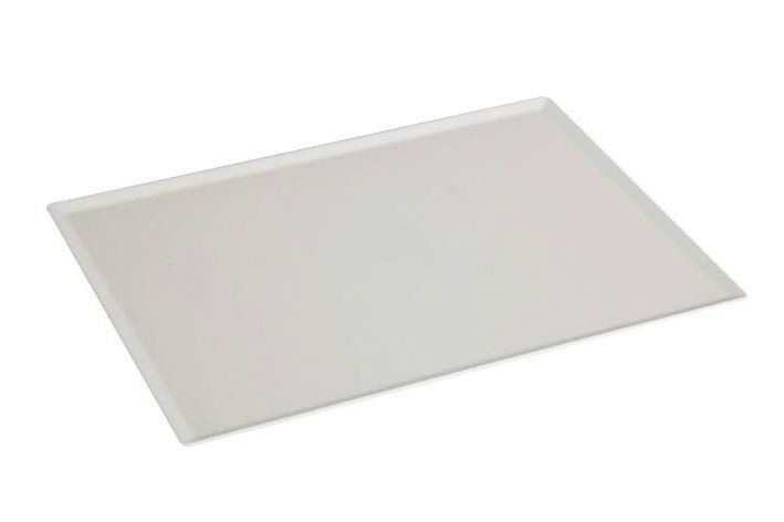 Plat pâtisserie plexiglas blanc smoke L2G - Présentation élégante