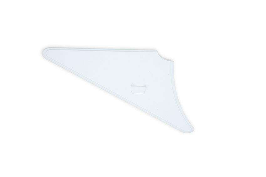 Couvercle transparent L2G pour pétale triangle droite - Pièce détachée