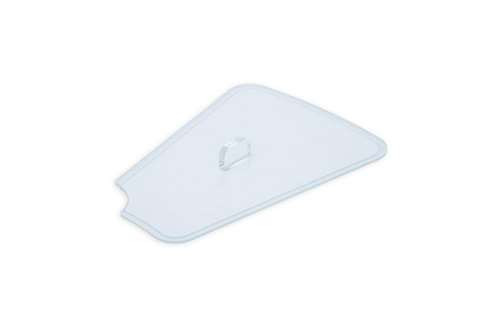 Couvercle avec encoche L2G - Transparent pour plats Pétale 22,5°