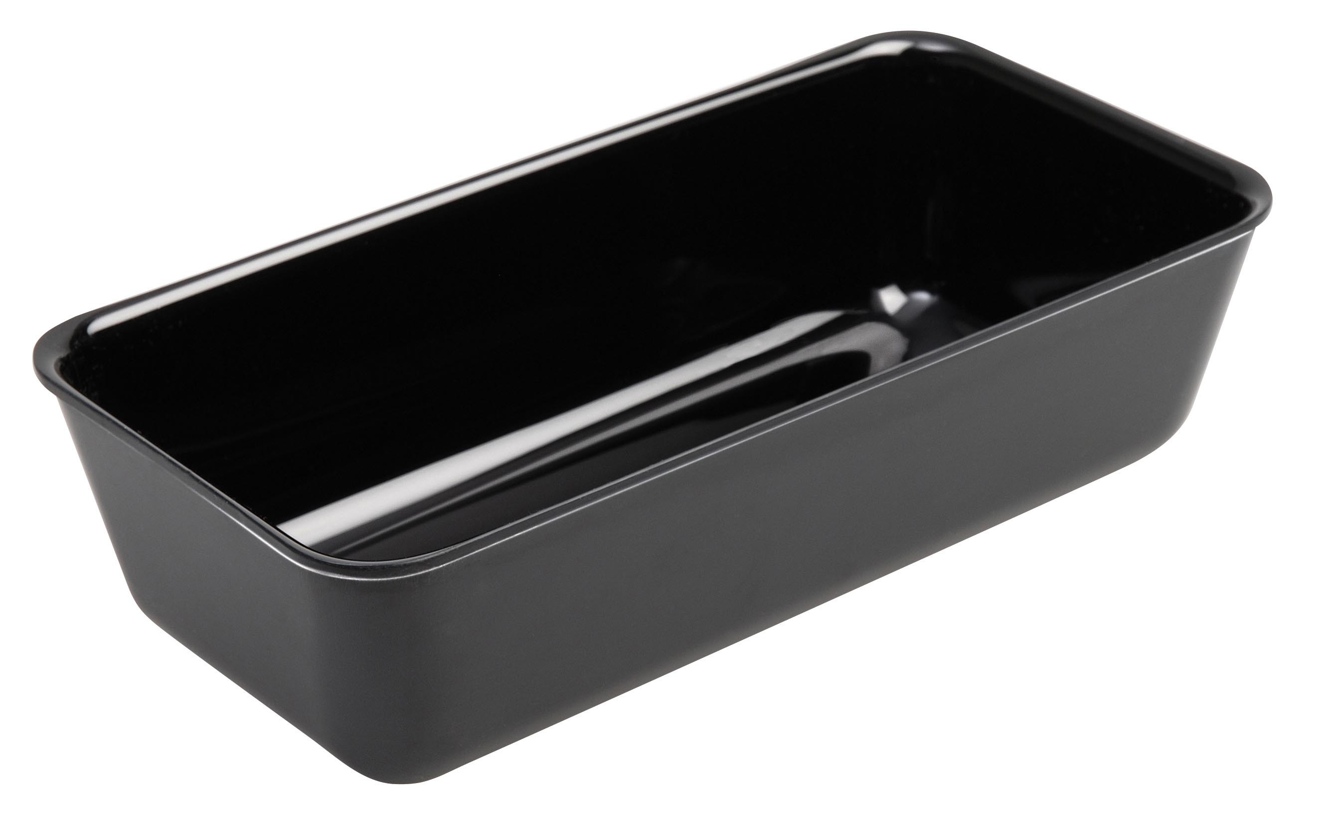 Plat vitrine ABS noir L2G - Présentation professionnelle pour CHR