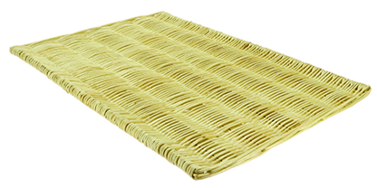 Grille viennoiserie osier naturel L2G - Présentation pâtisseries