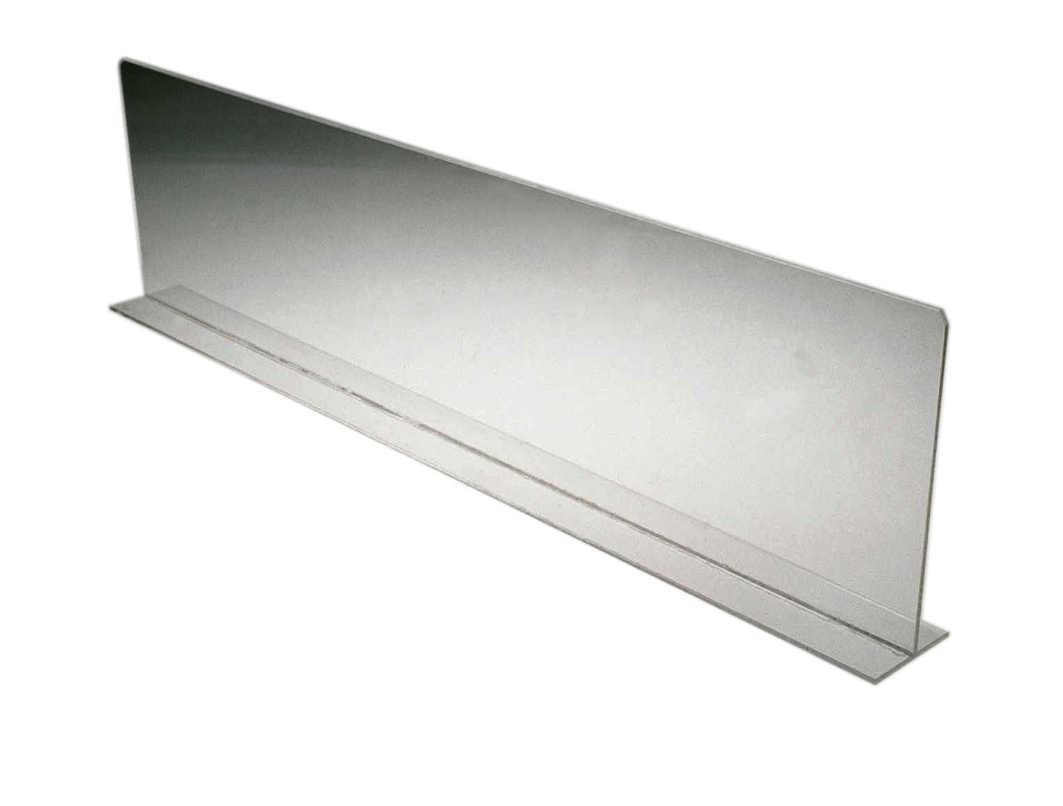 Séparation Plexi Incolore L2G 75x20 cm - Cloison transparente