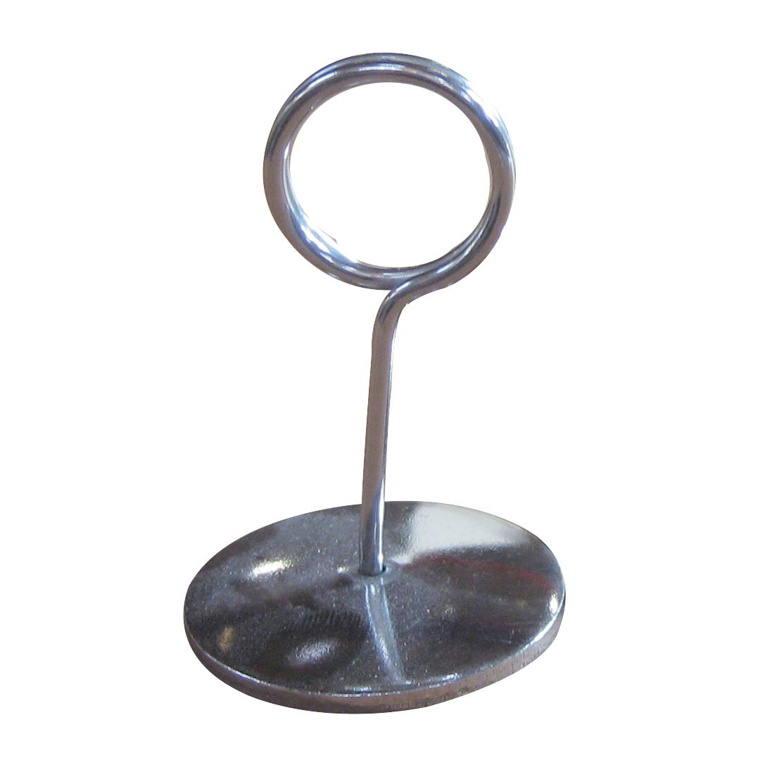 Porte-étiquettes en inox L2G - Support pour étiquettes de prix CHR