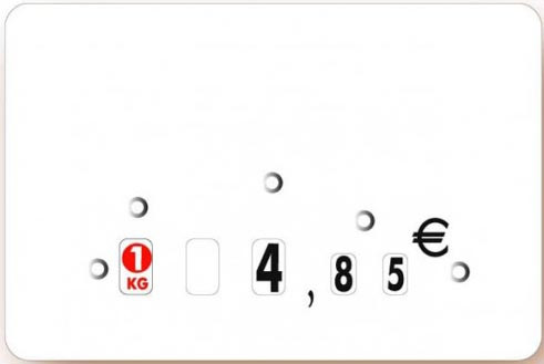 Étiquettes vierges PVC L2G - 10 pièces sans pique inox | Professionnel