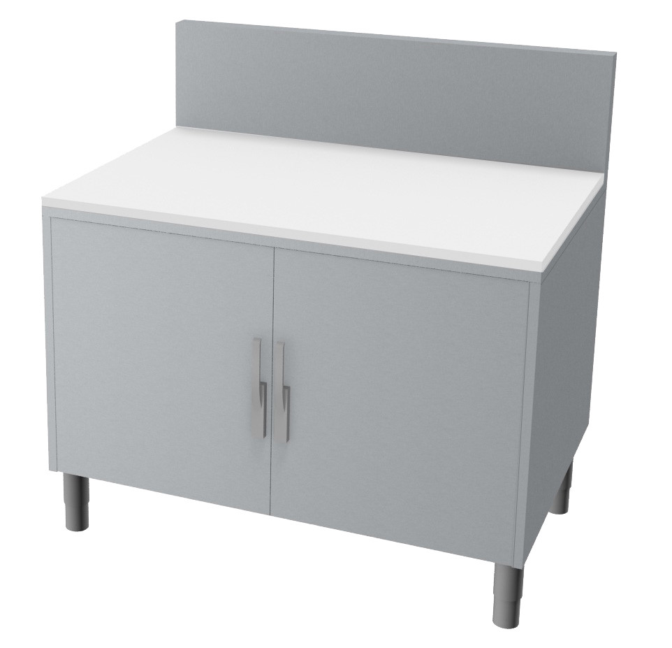 Meuble de découpe fromage surbaissé L2G - Inox 304 professionnel