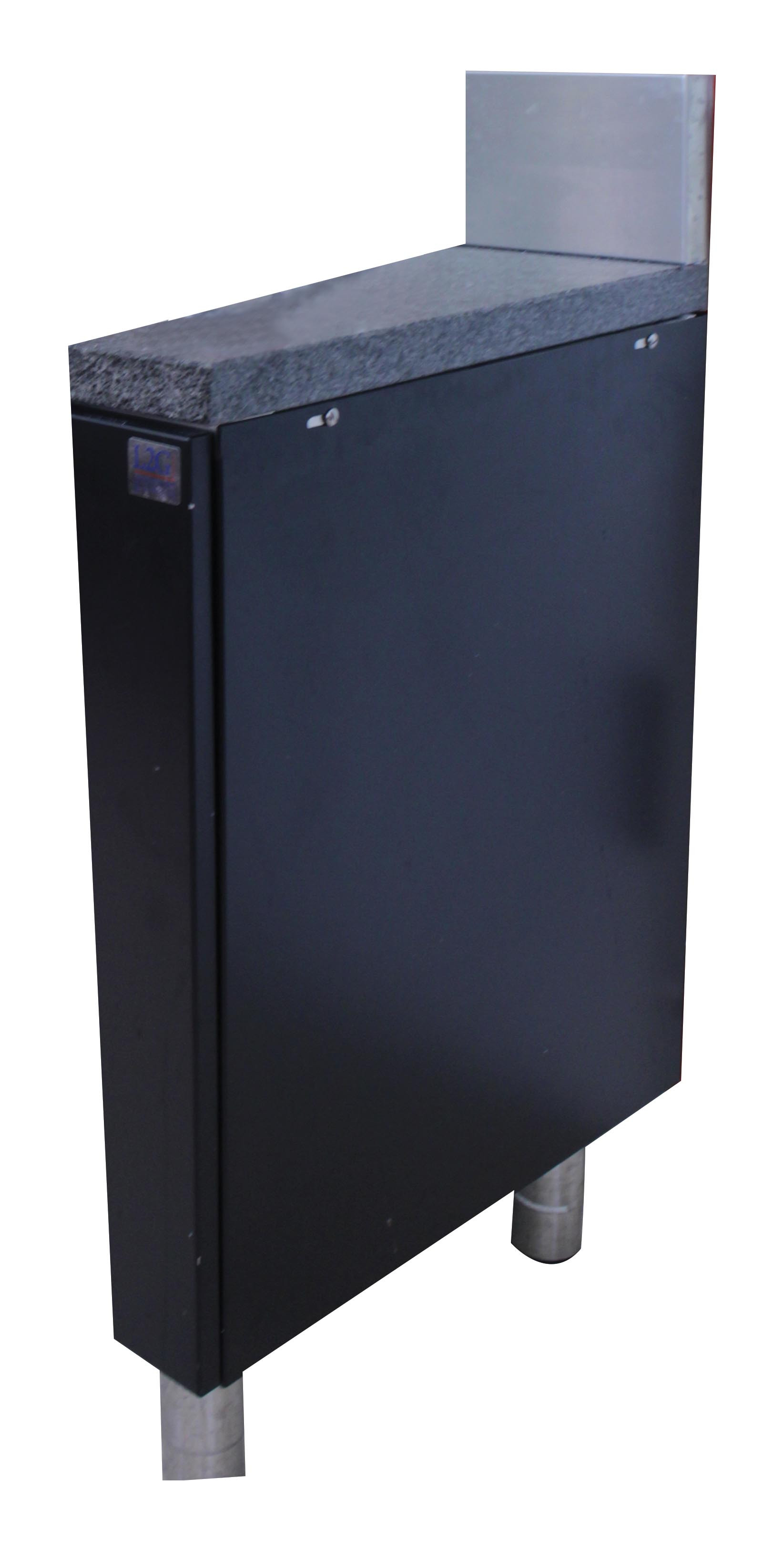 Joue latérale droite meuble arrière L2G - Pièce réfrigérée JD800