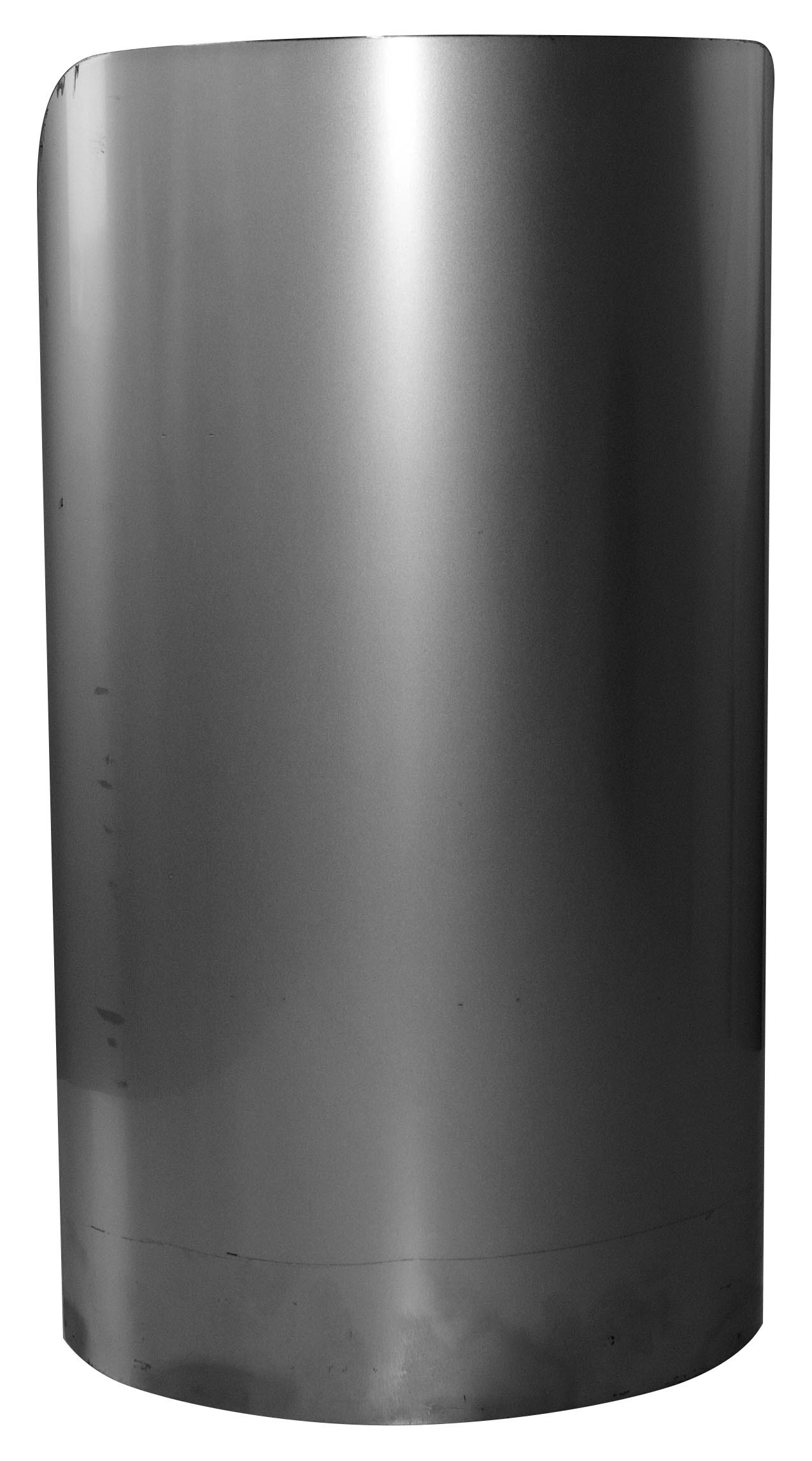 Protection d'angle inox demi-lune H-350 L2G - Tôle 20/10 pour angles