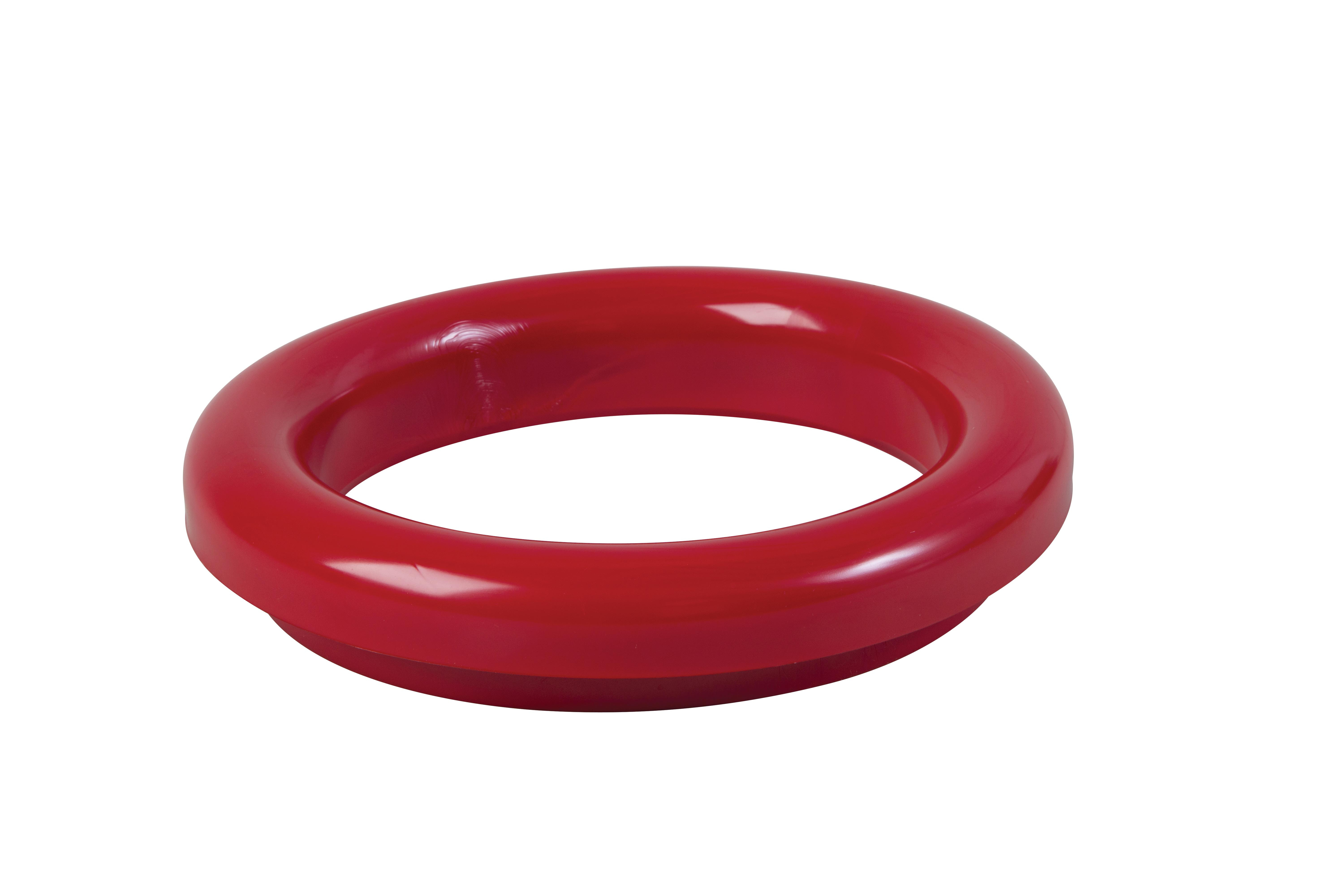 Collerette PVC Rouge RAL 3020 pour tables TVO L2G - Équipement pro