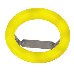 TVO aimant semi-ouvert L2G - Collerette jaune pour évier professionnel