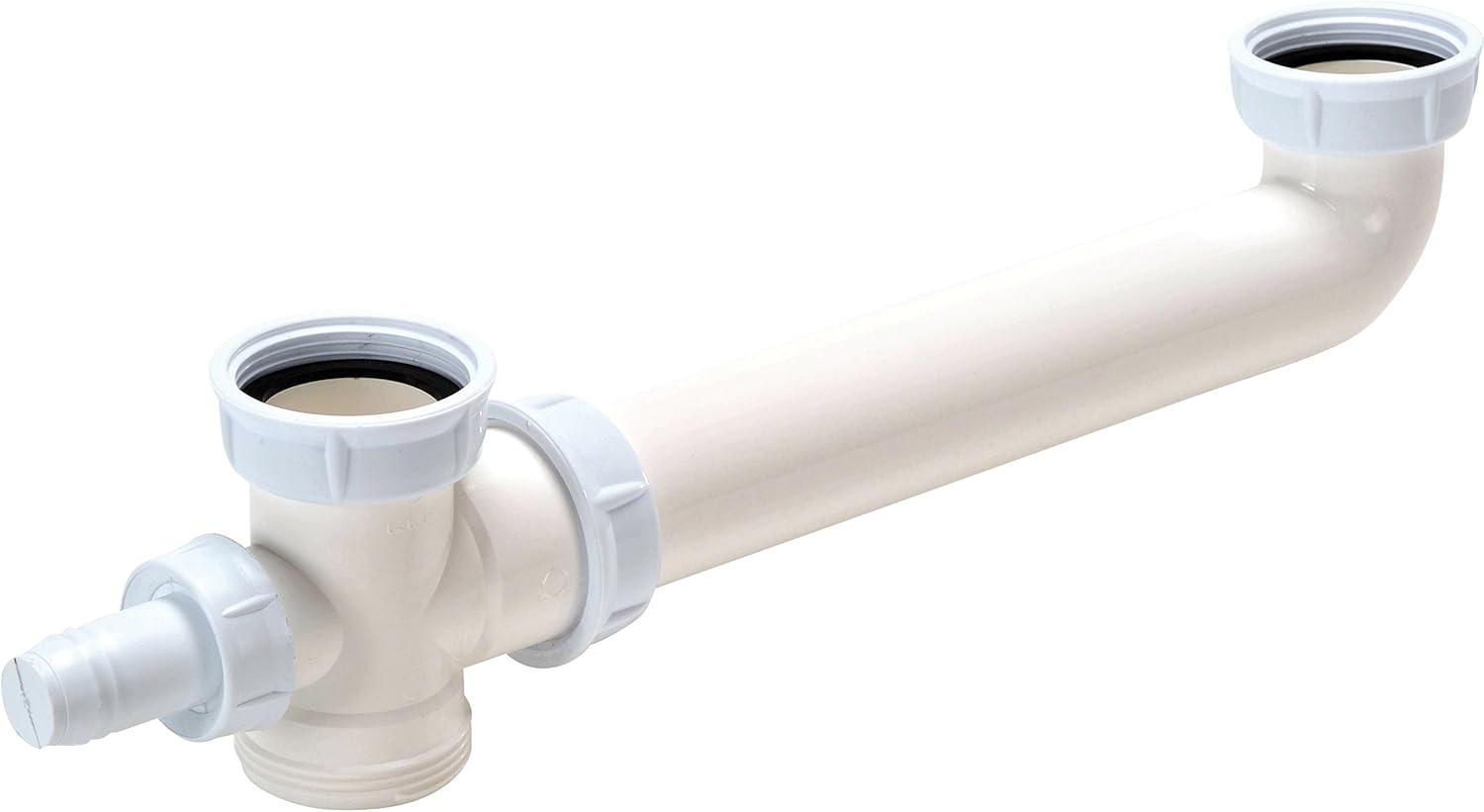 Siphon ABS double entrée pour 2 bacs de plonge - L2G