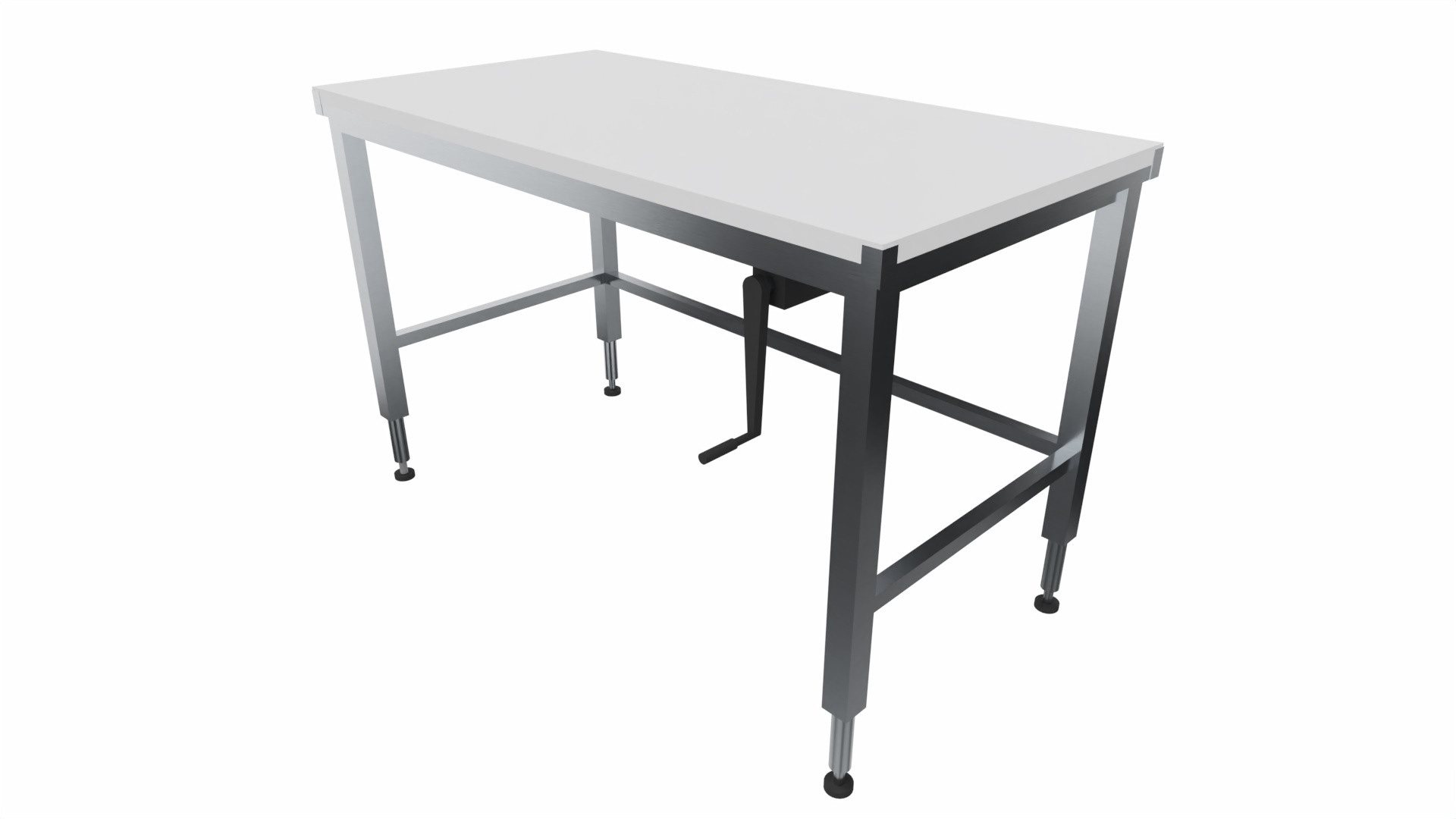 Table de découpe inox 304 L2G avec dessus polyéthylène amovible