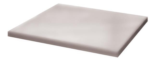 Planche de découpe L2G poly blanc 25 mm - Fixation stable cuisine pro