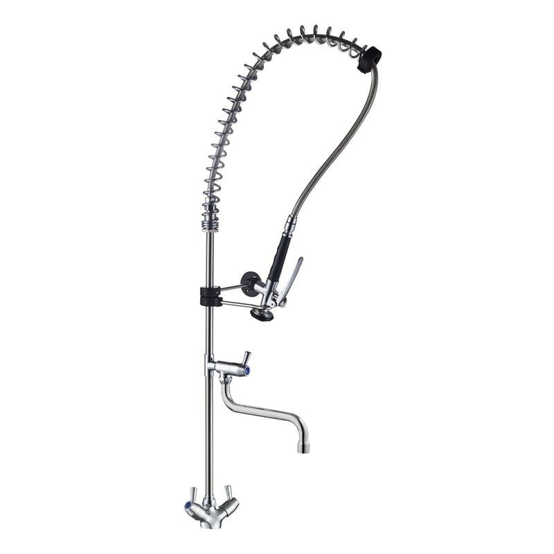 Douchette EC/EF L2G sur plonge - Mélangeur 1/4 tour professionnel CHR