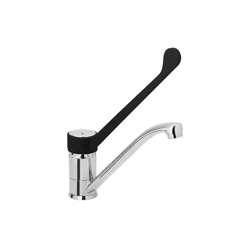 Robinet mitigeur monotrou L2G - Commande au coude professionnel