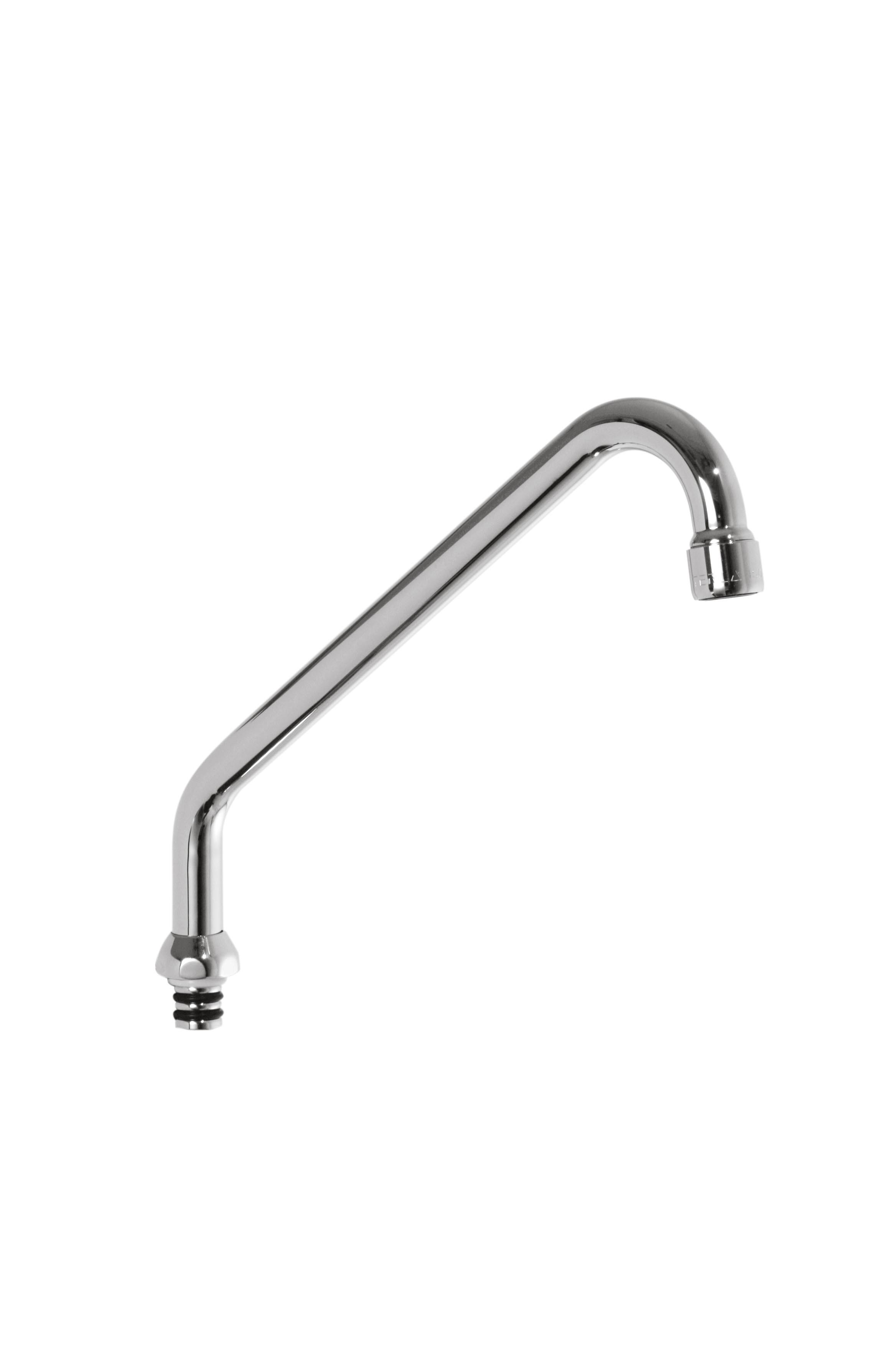 Col de Cygne en C Chrome L2G - Robinet Professionnel 250mm Hauteur
