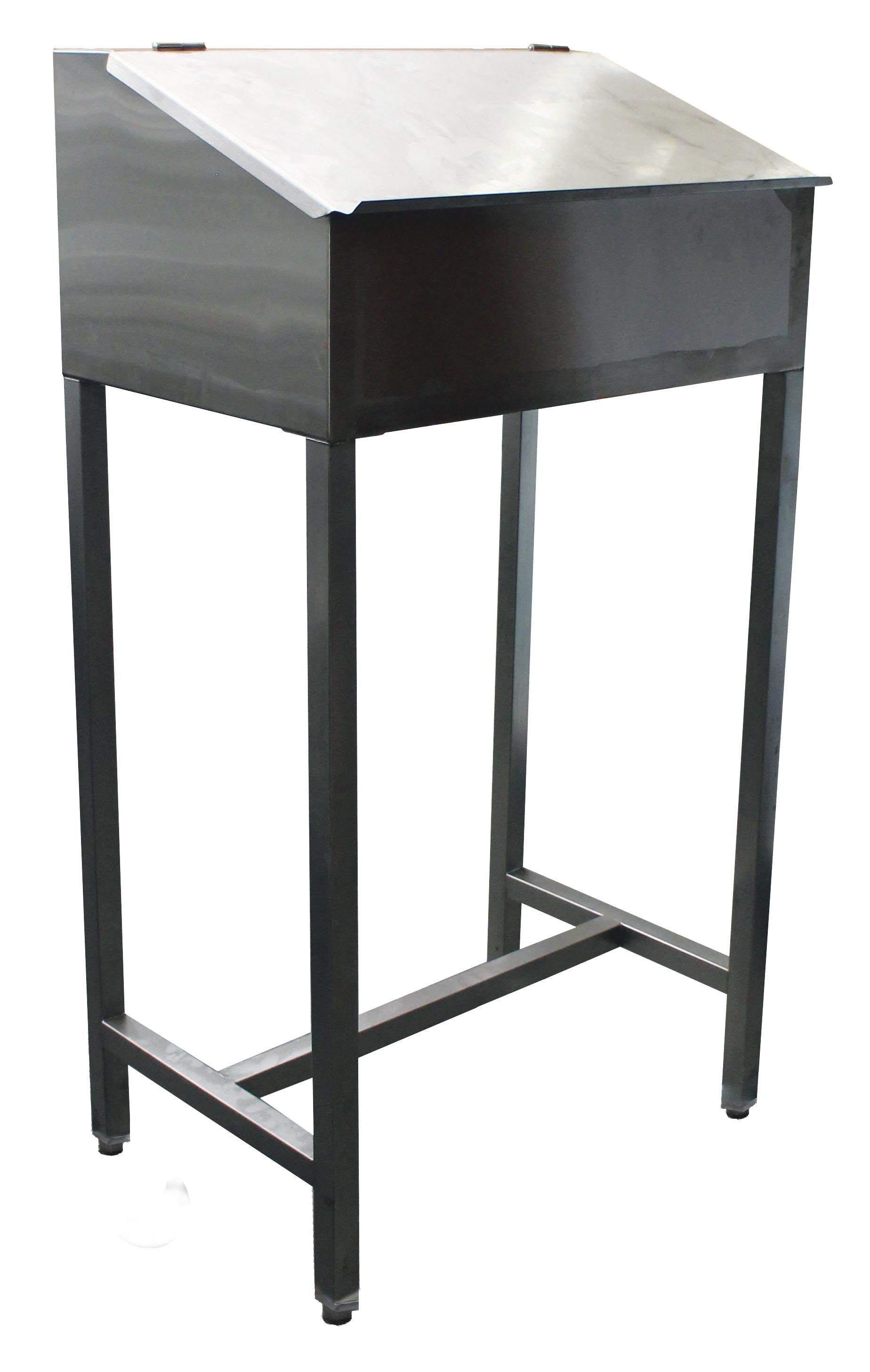Pupitre Inox 304 L2G - Piétement avec vérins réglables - Professionnel