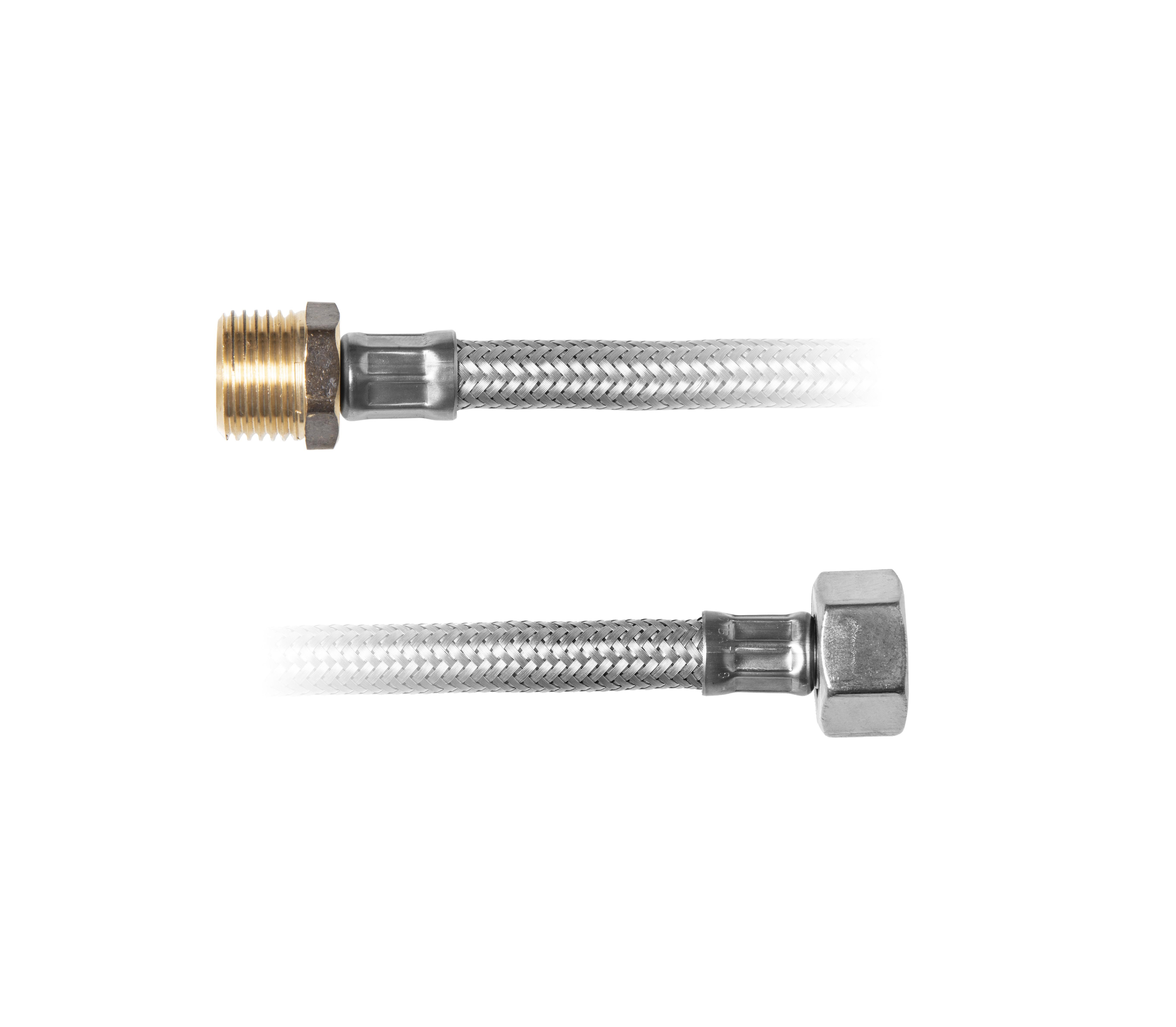 Flexibles inox L2G RFLX50 - 500 mm avec raccords 1/2" pour CHR