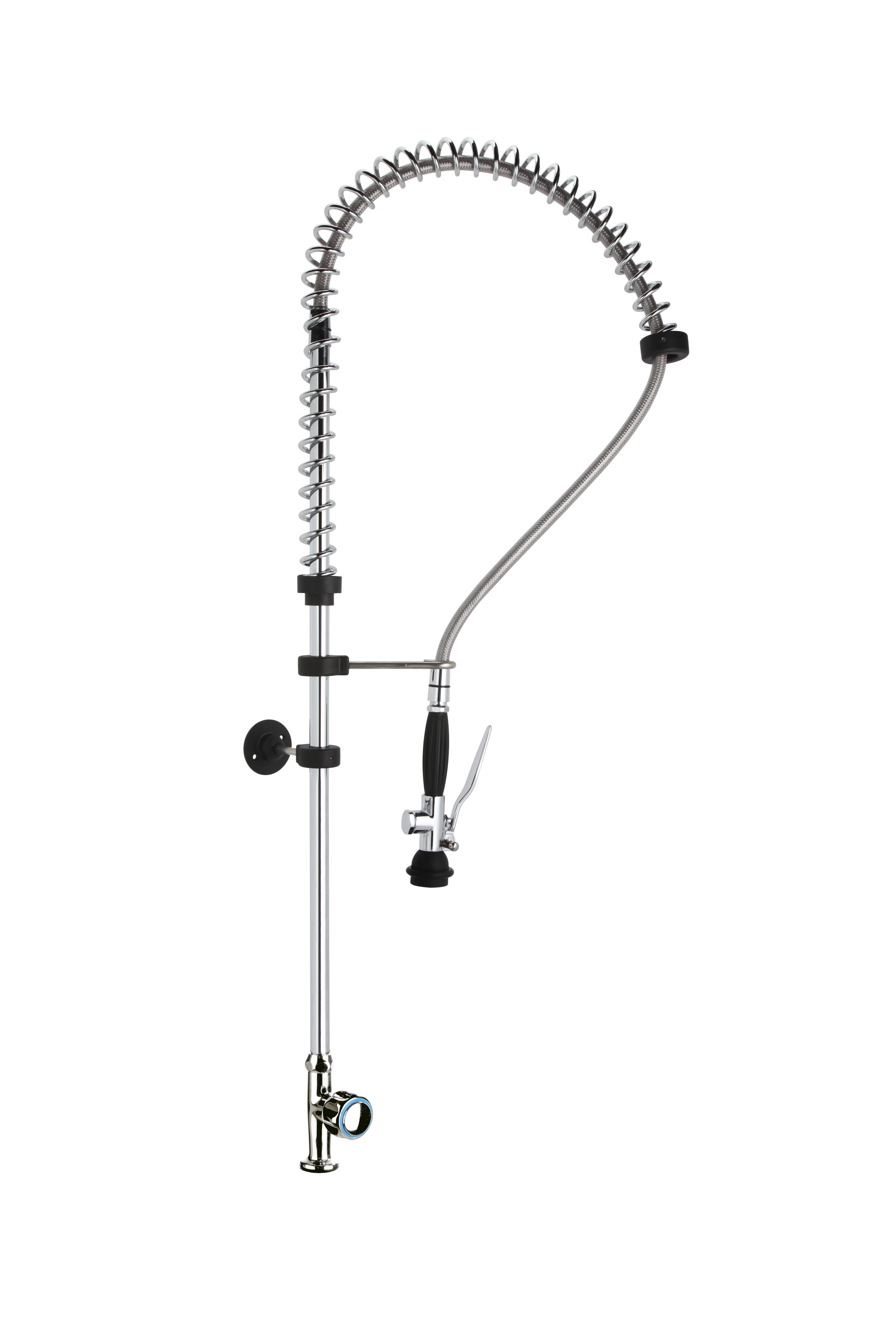 Douchette eau froide L2G sans col de cygne - Flexible inox 1 m