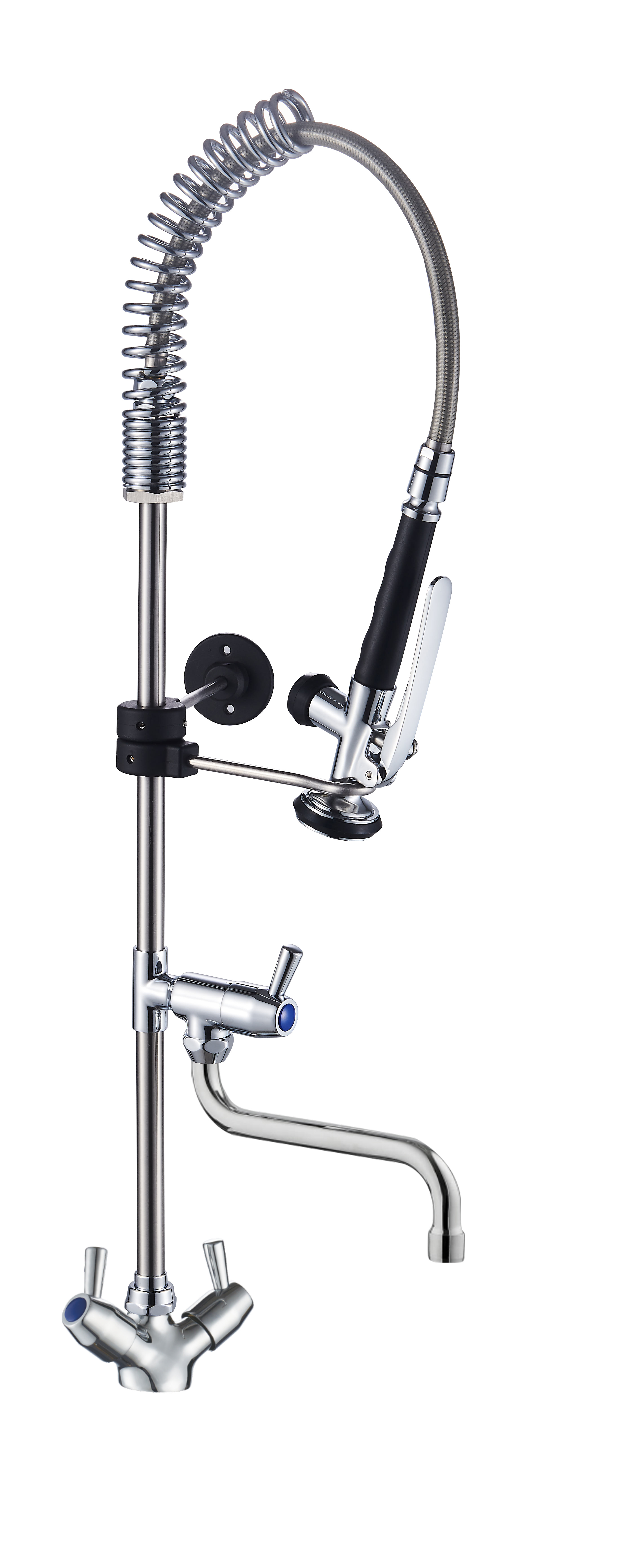 Douchette L2G EC/EF sur plonge - Mélangeur 1/4 de tour professionnel